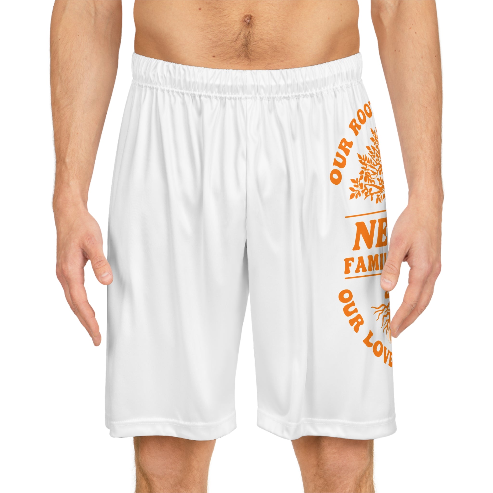Family Reunion Basketball Shorts — "Our Roots Run Deep" Personalized 2026