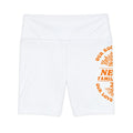 Family Reunion Women's Workout Shorts — Custom 'Our Roots Run Deep' Design
