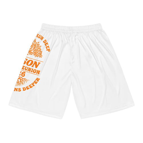 Family Reunion Basketball Shorts — "Our Roots Run Deep" Personalized 2026
