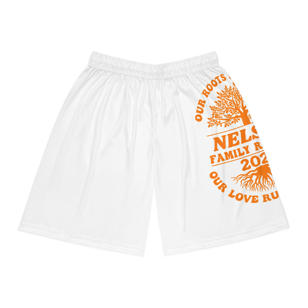 Family Reunion Basketball Shorts — "Our Roots Run Deep" Personalized 2026
